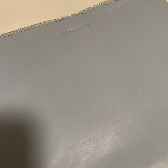 Country Road Cindy Large Pouch in Pale Blue - Picture 8 of 15